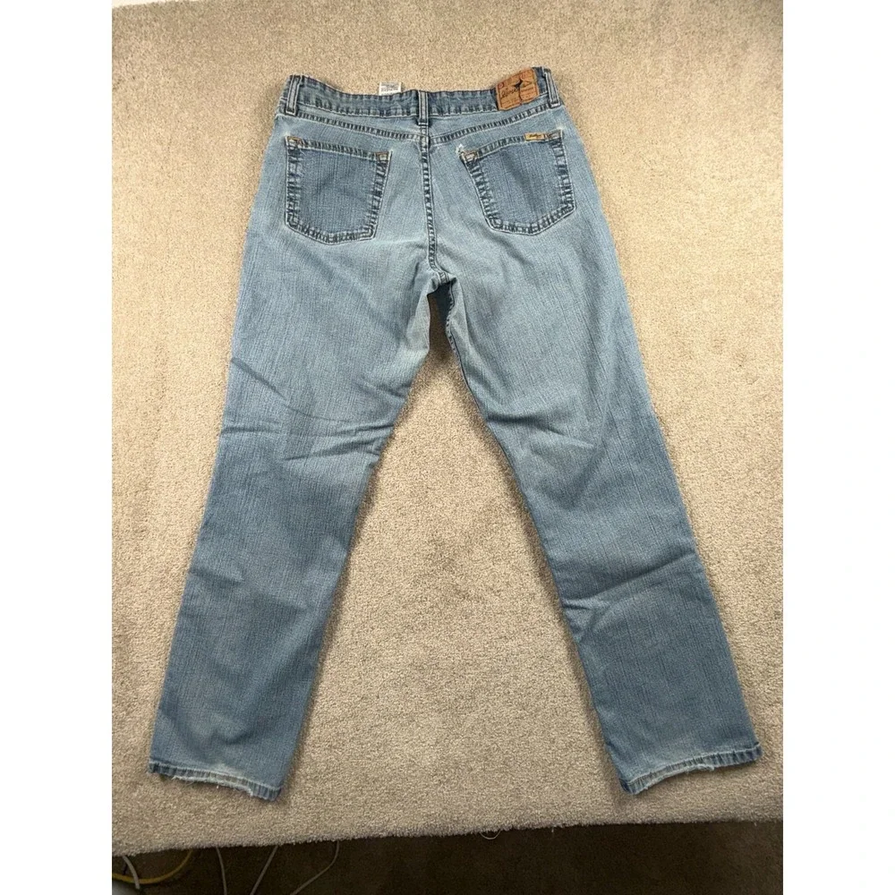 Levi Strauss Signature Jeans Womens 10 Blue All Day Comfort Stretch Straight Leg